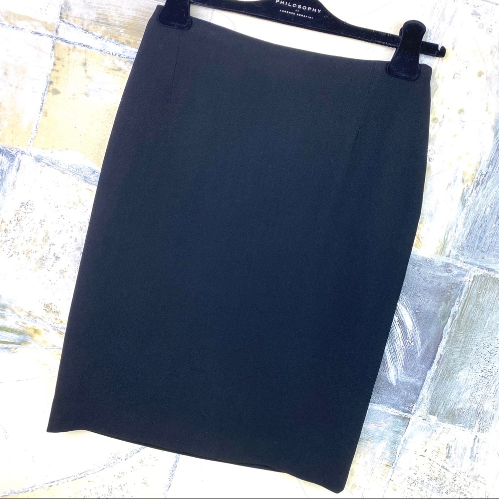 Vintage Gianni Versace black woman’s skirt size 40